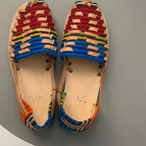 Tradicional shoes Colorful Woven Girl  Sandals